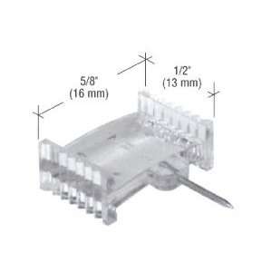  Clear 5/8 x 1/2 Window Grid Retainers   pack of six 