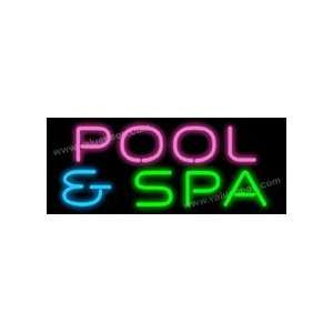  Pool and Spa Neon Sign