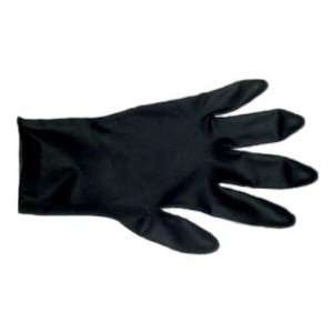  Hair Art Black Latex Gloves Large Reusable (Box Of 20 