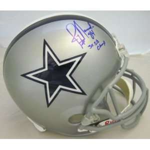Jay Novacek Autographed Dallas Cowboys Full Size Helmet