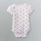 Zutano Baby Girl Infant Bodysuit Long Sleeve Hearts 0 3M