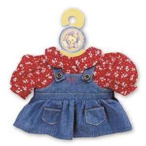  Blossom Overall Dress Outfit for 13 14 Stuffed Animals 