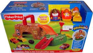 Fisher Price Little People Play N Go Construction Site  