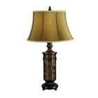 Dale Tiffany Lamps Dale Tiffany PT90279 Fabric Table Lamp, Multi 