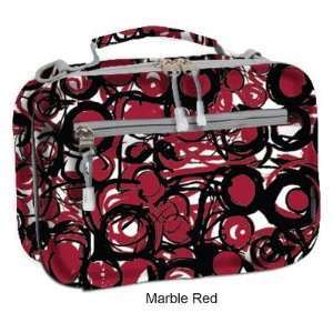  Cody Lunch Bag with Shoulder Strap Color Marble Red 