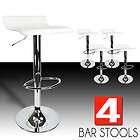 NEW Red Retro Chair Counter Step Bar Stool Chrome cosco vintage