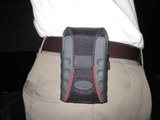 Rugged QX Large Black Vertical Heavy Duty Holster Pouch for Apple 