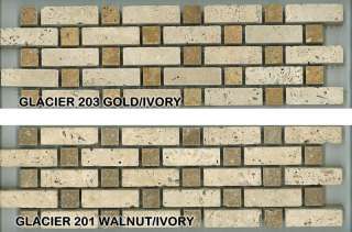 x11 1/2 Stone Mosaic Listello Border for Floor  