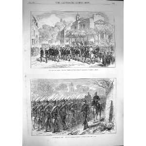  1870 Siege Paris Prussian Soldiers Ville DAvray Sortie 