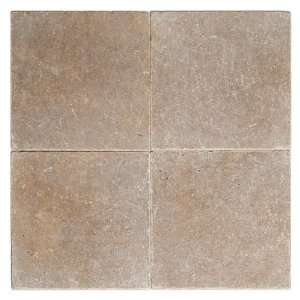 Big Pacific 18 x 18 Noce Unfilled Tumbled Travertine 11NO18