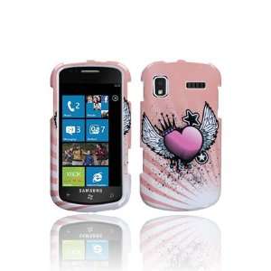  Samsung i917 Focus Graphic Case   Crowned Heart (Free 