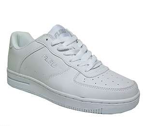Fubu SD II Mens White Casual LowTop Sneakers Athletic  