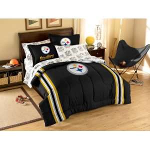  Pittsburgh Steelers Embroidered Full/Twin Comforter Sets 