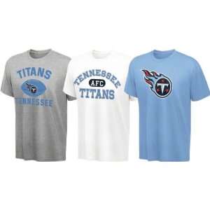   Titans Youth Navy, White, Grey 3 Tee Combo Pack