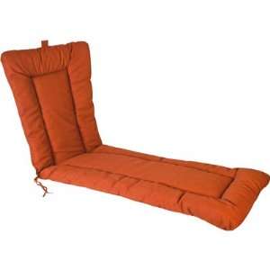   Husk Texture Brick Patio Chaise Lounge Cushion Patio, Lawn & Garden
