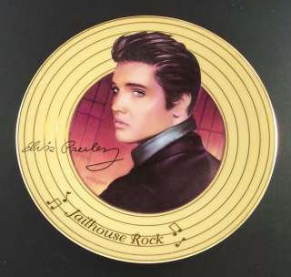 Elvis Presley Solid Gold Plate JAILHOUSE ROCK 1st + COA  