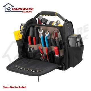  and closed top tool carrier is designed with a sturdy metal handle 