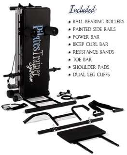 NEW Bayou Total Tainer Pilates Reformer Home Gym System  