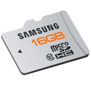 Samsung 16GB 16G micro SD microSDHC Plus SDHC Flash Memory Card White 