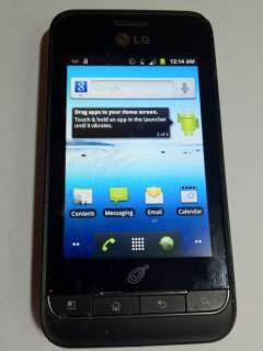 LG Optimus Net L45C   Black (Net10) Smartphone 616960029588  