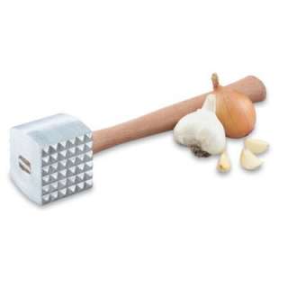 This Meat Tenderizer is made of heavy duty cast aluminum and has a 
