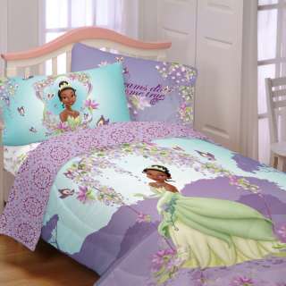 Brand New Princess and the Frog 4Pc Twin Comforter Sheet Set  