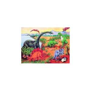  Dinosaurs   41 Pieces Jigsaw Puzzle Toys & Games