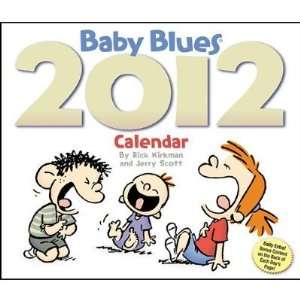   BLUES Page A day Box / Desk / Tear Off Calendar 2012