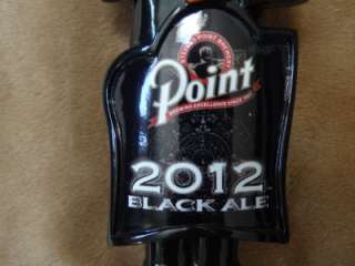 POINT 2012 BLACK ALE BEER TAP HANDLE   NEW IN BOX  