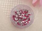 CRYSTALS FOR NAIL ART/TOOTH GEMS (BRIGHT RUBY RED)
