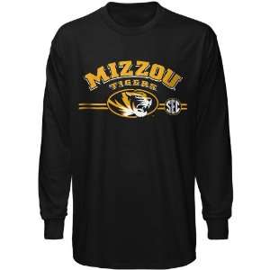  NCAA Missouri Tigers SEC Arch Long Sleeve T Shirt   Black 