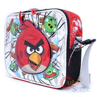 Angry Bird School Backpack Lunch Bag Red Bird Pig 6