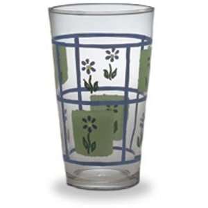  Pfaltzgraff Choices Cloverhill Floral Cooler Glass 18 Oz 