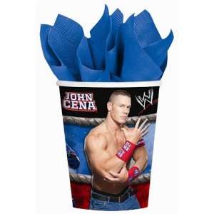  WWE Wrestling Paper Cups 8ct [Toy] [Toy] Toys & Games