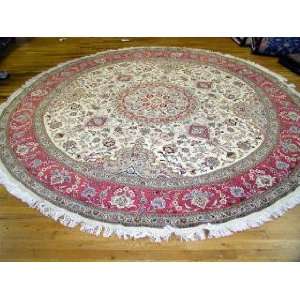  9x9 Hand Knotted Tabriz Persian Rug   98x98