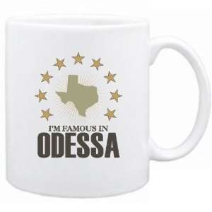  New  I Am Famous In Odessa  Texas Mug Usa City