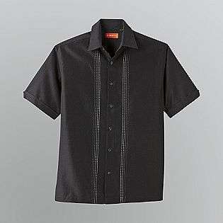 Mens Stitched Pattern Button Up Shirt  Chispa Clothing Mens Shirts 