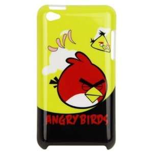  Angry Birds Ipod Touch 4 Hard Back Case Cover Black Red 