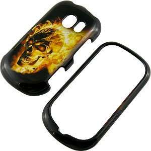   Skull Protector Case for LG Extravert VN271 Cell Phones & Accessories