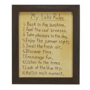  My Lake Rules