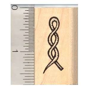  Rope Symbol (h sound) Egyptian Hieroglyphic Rubber Stamp 