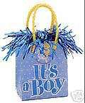 BABY SHOWER Party Its a Boy Gift Bag Balloon Weight  