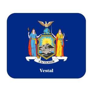  US State Flag   Vestal, New York (NY) Mouse Pad 