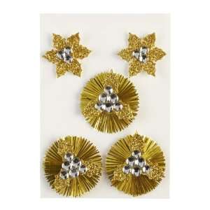  Jolees Boutique Parcel Silver and Gold Clusters 