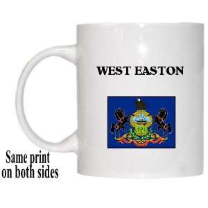    US State Flag   WEST EASTON, Pennsylvania (PA) Mug 