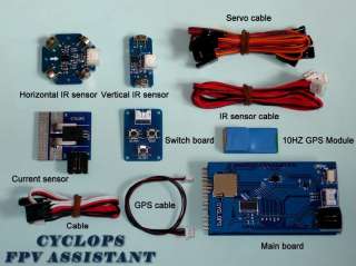   TOP CYCLOPS FPV ASSISTANT OSD Autopilot System Beta Version w/10HZ GPS
