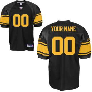 Reebok Pittsburgh Steelers Customized Authentic Alternate Jersey (58 