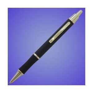  5327BK    The Black Aztec 2T Ball Point Pen (Gold 