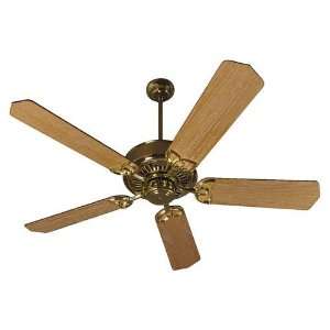 Craftmade Ceiling Fans Sentry Model SN52PB in Polished Brass. Indoor 