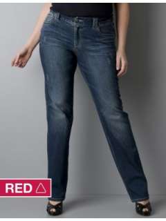 LANE BRYANT   Simply Straight jean with Right Fit Technology customer 